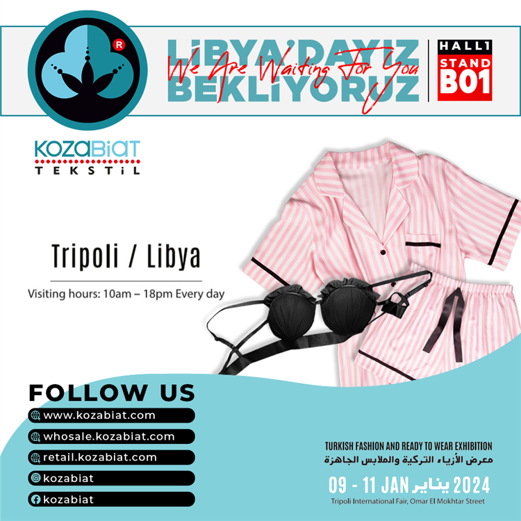 Clothing Sector Wind Will Blow in Tripoli / Libya